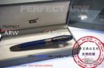Perfect Replica AAA Montblanc Daniel Defoe Fountain Blue Barrel Pen